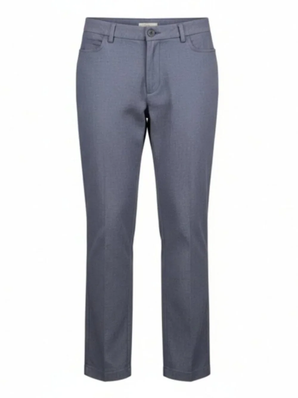 Lilly Pulitzer SZ 12 Blue Flat Front Stretch Straight Leg Ankle Pants Trousers